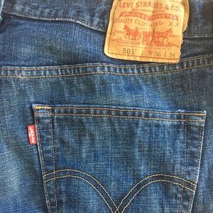 Levi 501 W36 L34